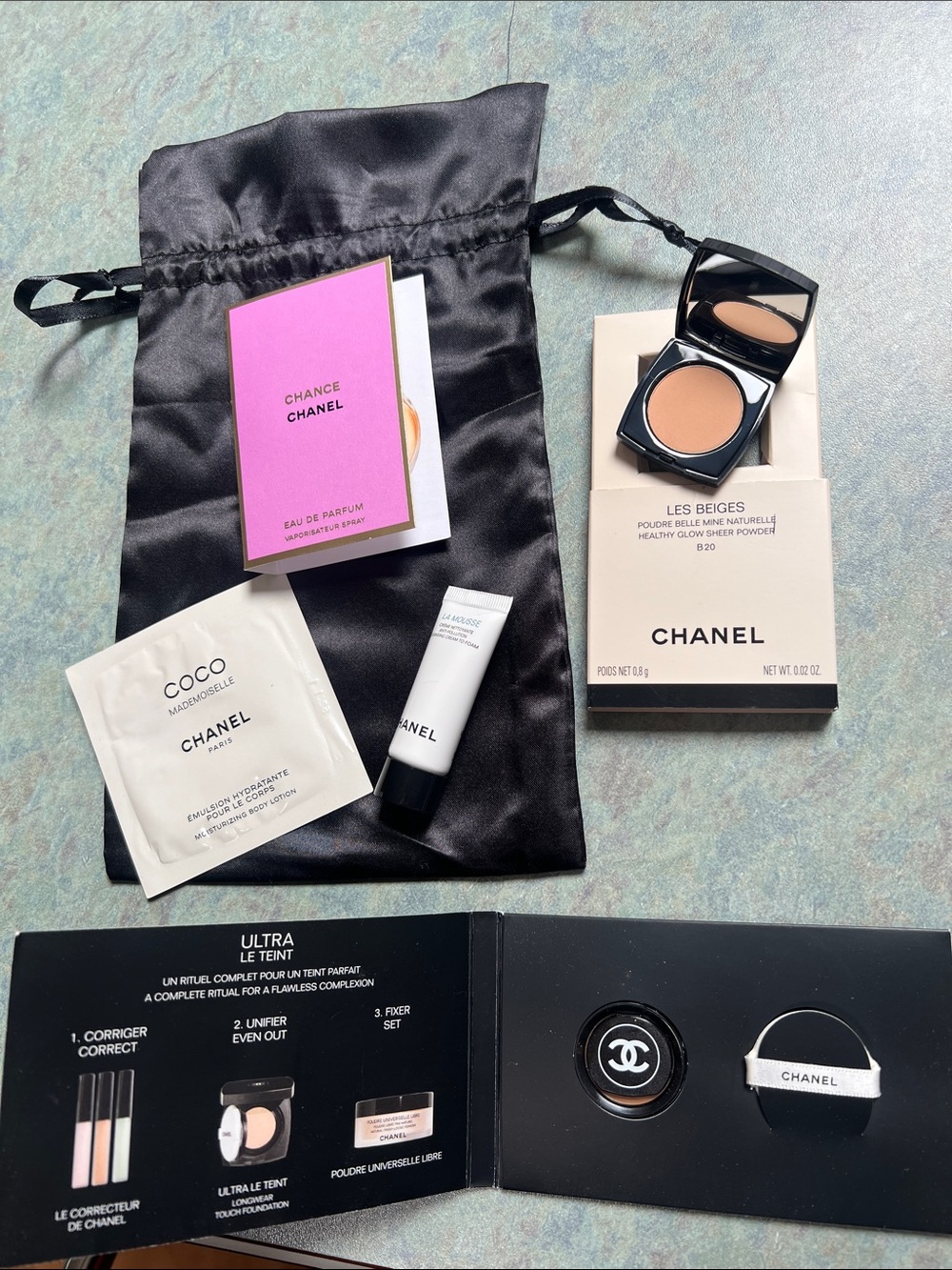 CHANEL makeup travel bundle